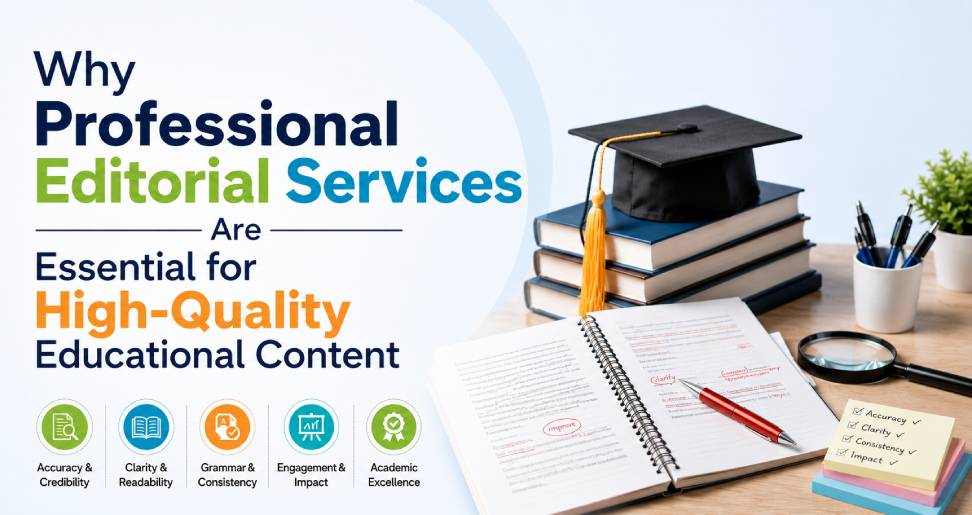 Why Professional Editorial Services Are Essential for High-Quality Educational Content