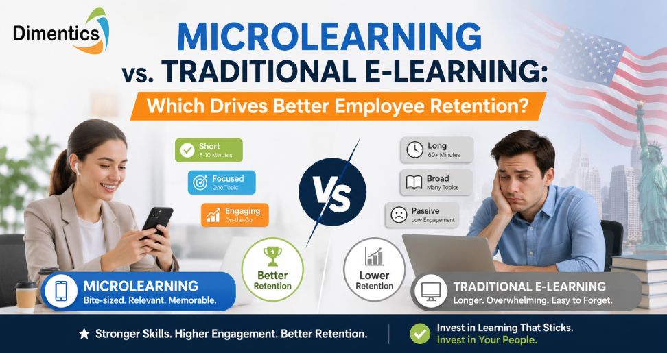 Microlearning vs. Traditional E-Learning: Which Drives Better Employee Retention?
