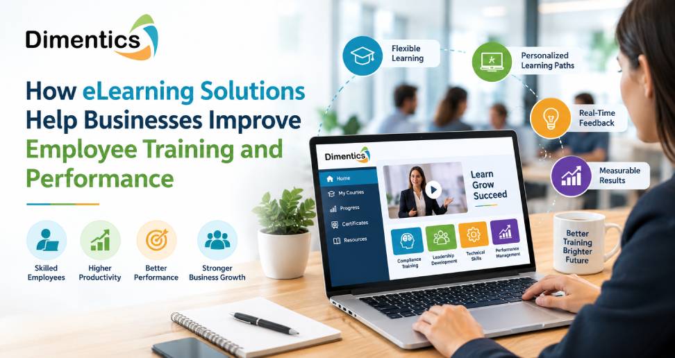 How eLearning Solutions Help Businesses Improve Employee Training and Performance