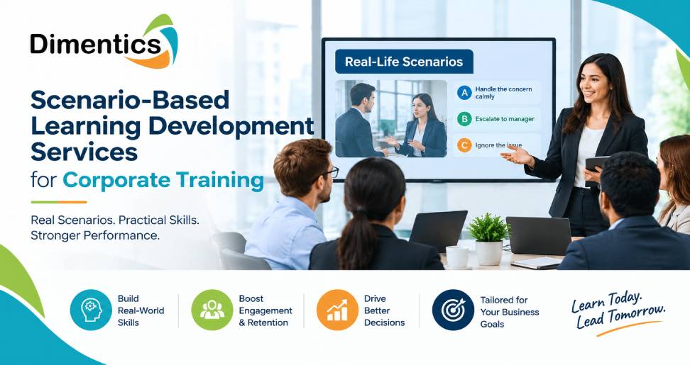 Scenario Based Learning Development Services for Corporate Training